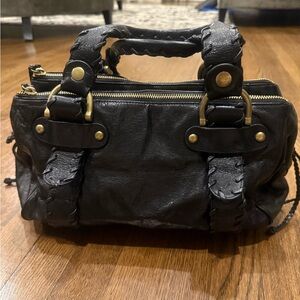 Kooba Black Genuine Leather Handbag